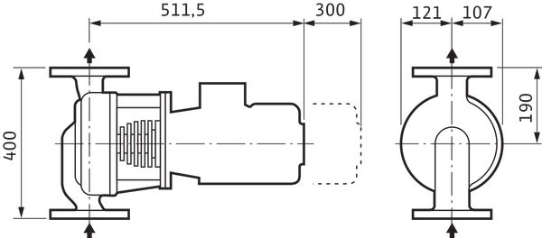 Насос Wilo IPH-W 65/140-1,1/4