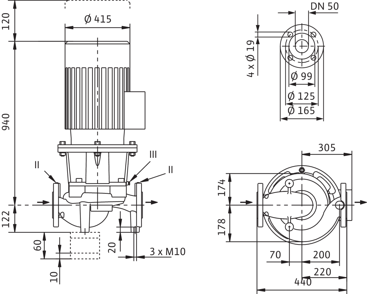 Насос Wilo IL 50/270-30/2