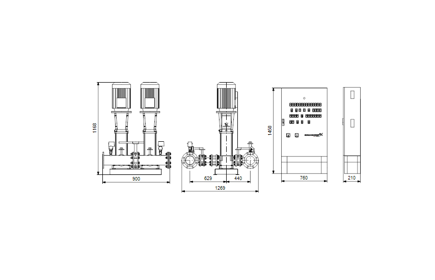 Grundfos  Hydro MX 2 CR15-7 D001