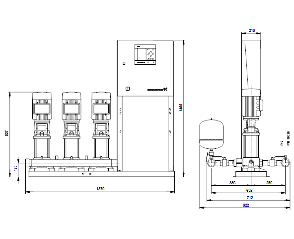 Grundfos Hydro MPC-E 3 CRE 3-15