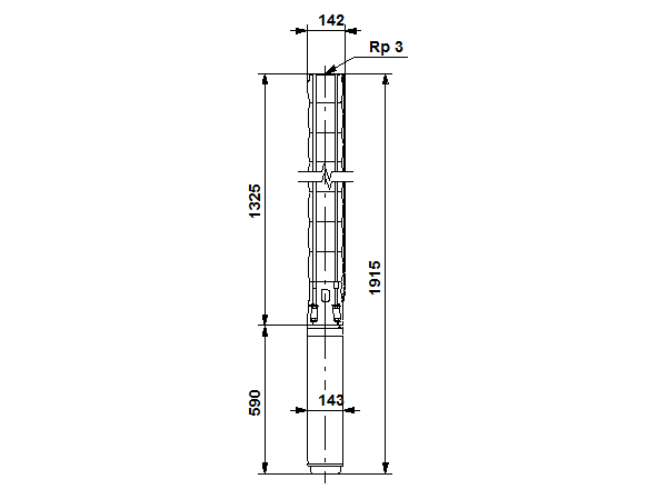 Grundfos SP 30-11 Rp3 6"3X380-415/50 SD 9.2kW