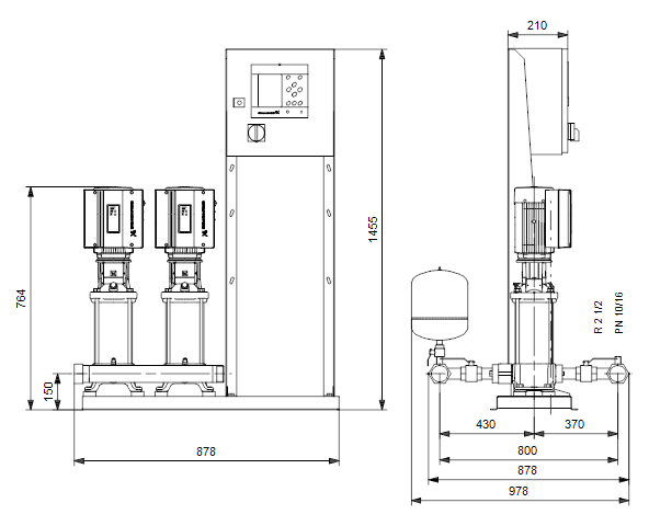 Grundfos Hydro MPC-E 2 CRE 10-4