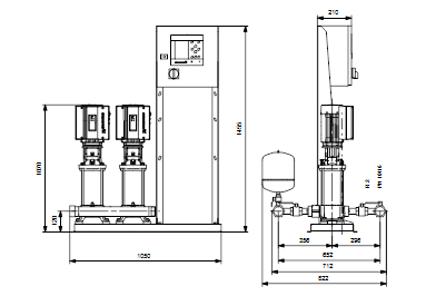 Grundfos Hydro MPC-E 2 CRE 5-16