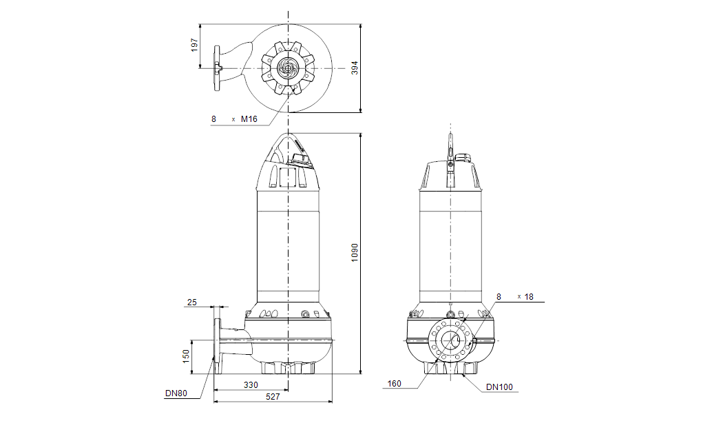 Grundfos SLV.80.80.130.2.52H.S.EX.51D -снят с производства 