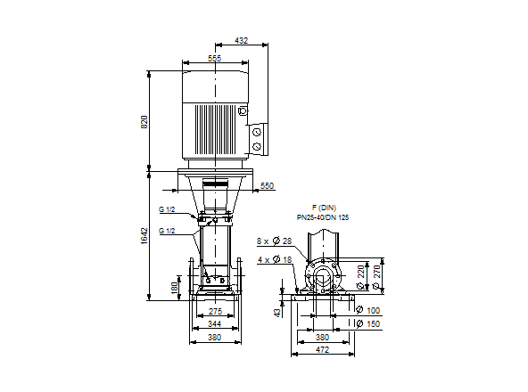 Grundfos CRN 150-6 A-F-G-V-HBQV (Снят с производства)