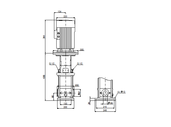 Grundfos CRN 15-6 A-CA-G-E-HQQE (FlexiClamp)