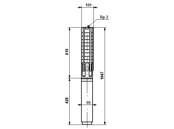 Grundfos  SP 8A - 10 NE