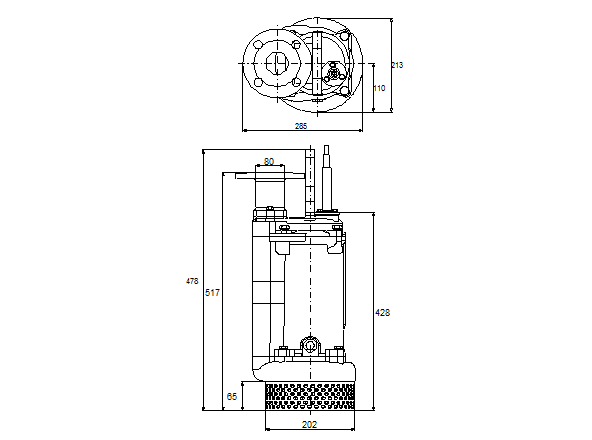 Grundfos DWK.O.6.80.15.5.0D