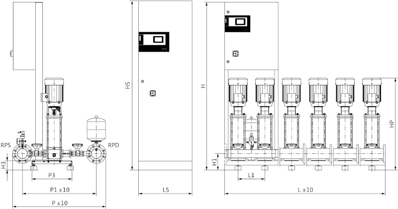 Установка Wilo-Comfort COR-2MVI1603-6/CC-EB-R