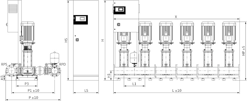 Установка Wilo-Comfort COR-2MVI5203/CC