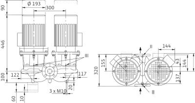 Насос Wilo DL65/110-3/2