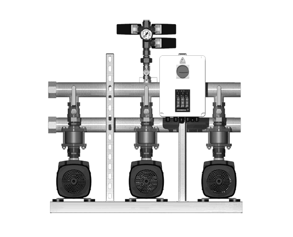 Установка повышения давления Grundfos Hydro Multi-S 2 CM 5-7 (91047100) цена, описание, характеристики, фото