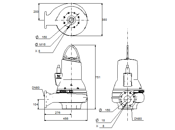 Grundfos SLV.80.80.60.2.51D