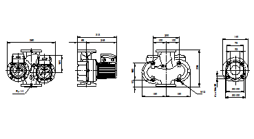 Grundfos UPSD 50-30 F 3x400B